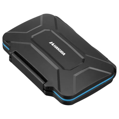 Hakuba DMC-22XQD6BL Hard Memory Card Case Blue 防震記憶卡收納盒 (XQD/CFexpress Type B卡適用 - 藍色)