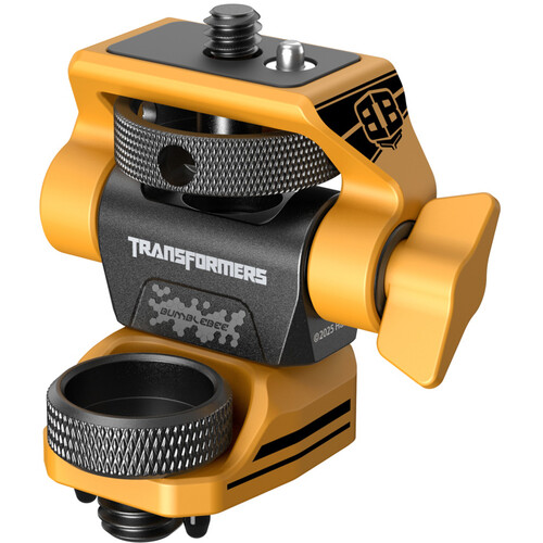 SmallRig 5520 Transformers Adjustable Monitor Mount with ARRI Anti-Twist 3/8"-16 Screw (BumbleBee Edition) 可調式監視器支架 (大黃蜂系列) SmallRig 5520 Transformers Adjustable Monitor Mount with ARRI Anti-Twist 3/8"-16 Screw (BumbleBee Edition) 可調式監視器支架 (大黃蜂系列)