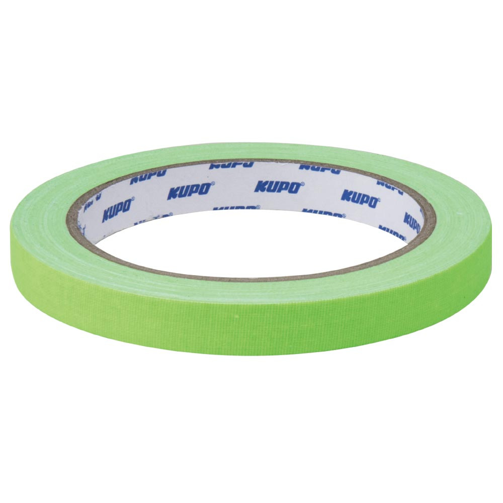 Kupo CSS-2415GN 24mm x 13.72 Cloth Spike Tape Green 舞台定位螢光膠帶 (綠色) Kupo CSS-2415GN 24mm x 13.72 Cloth Spike Tape Green 舞台定位螢光膠帶 (綠色)