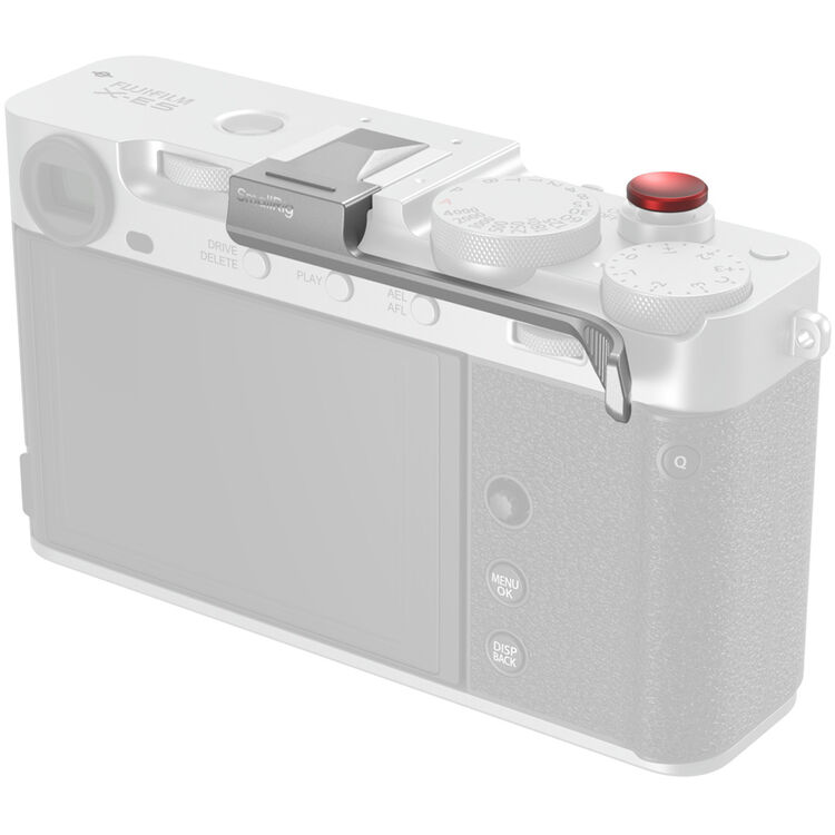 SmallRig 5451 Thumb Grip for FUJIFILM X-E5 Silver 熱靴握把連快門按鈕 (銀色)
