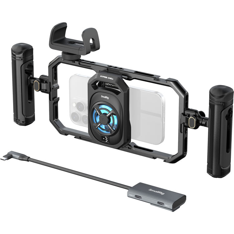 SmallRig 5276 All-in-One Thermal Live Streaming & Filming Handheld Phone Cage Kit 手機套籠套裝