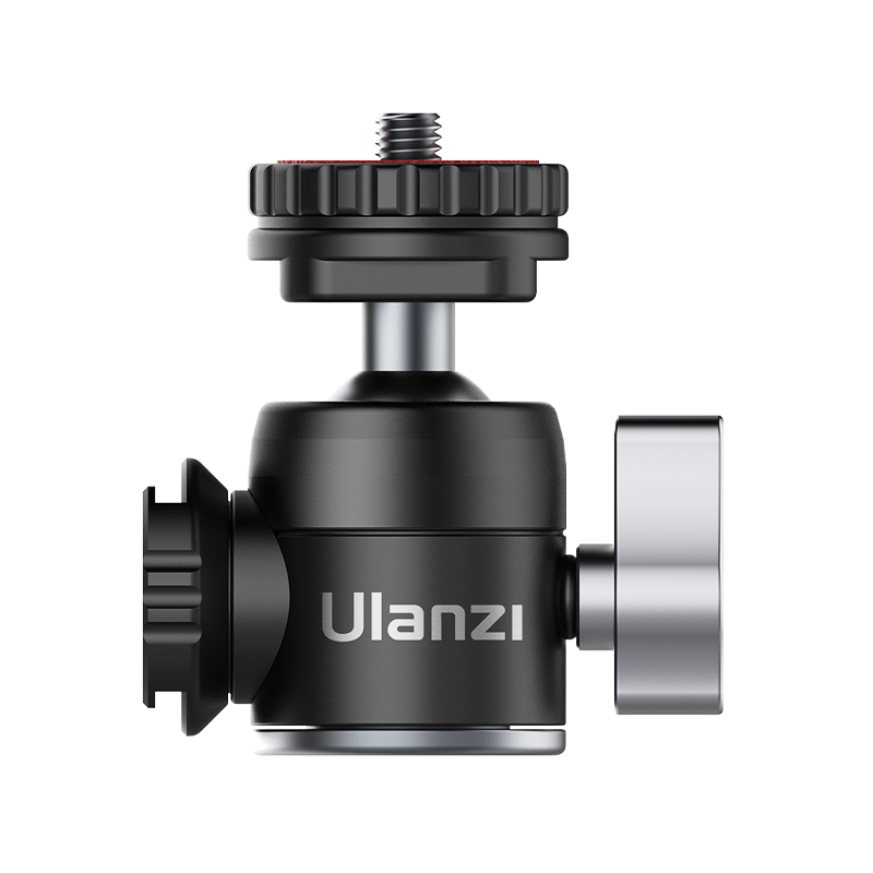 Ulanzi U-60 Dual Cold Shoe Ball Head 金屬冷靴小雲台