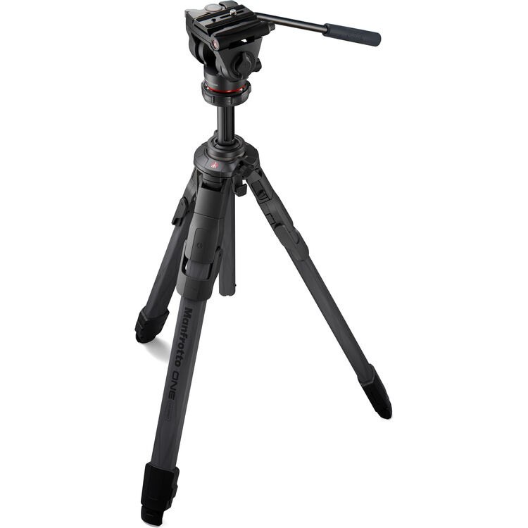 Manfrotto MKONEC-500X ONE Hybrid Carbon Fiber Tripod with 500X Fluid Head 三腳架套裝