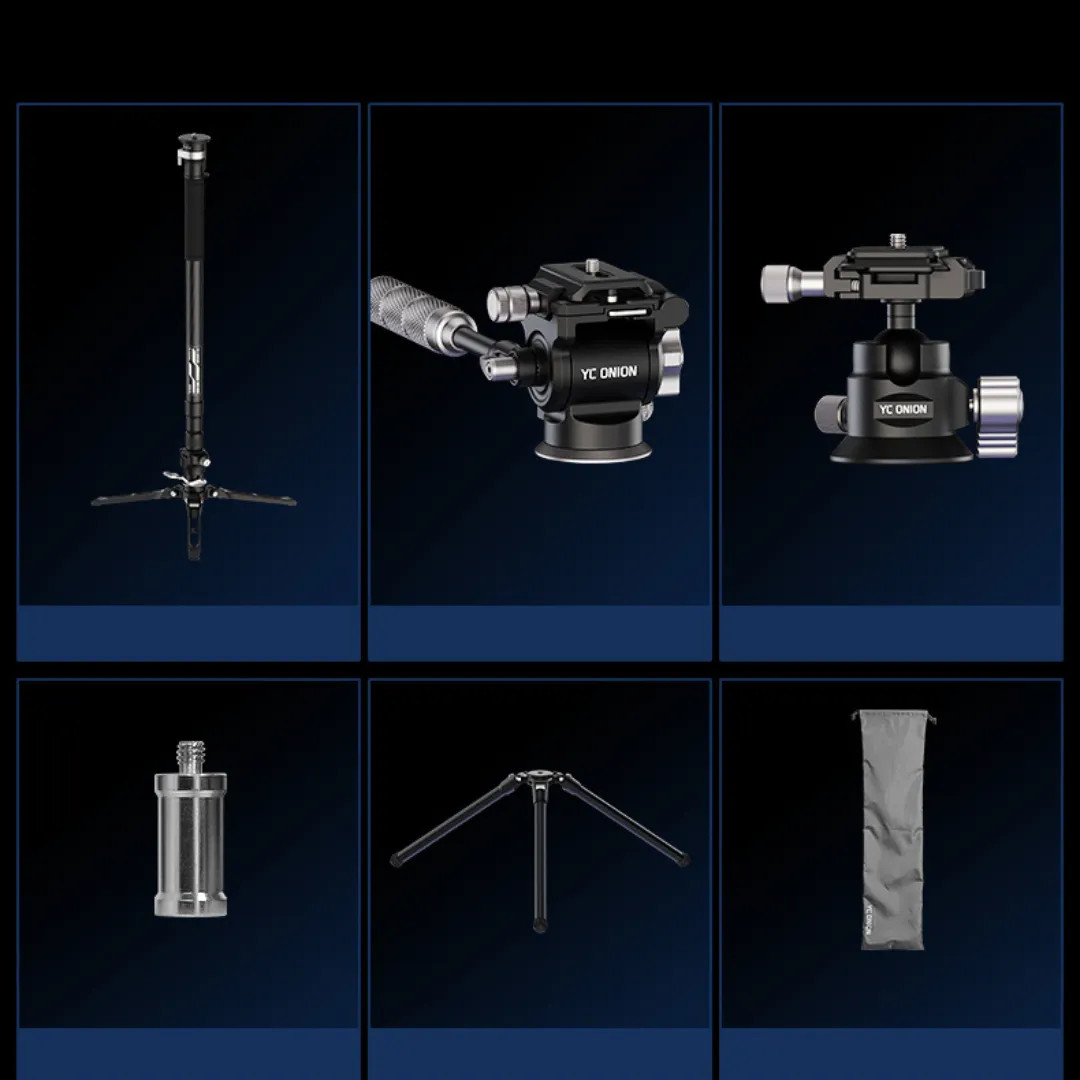 YC Onion 洋蔥工廠 Tako Nano Kit 一鍵升降單腳架 (套裝)