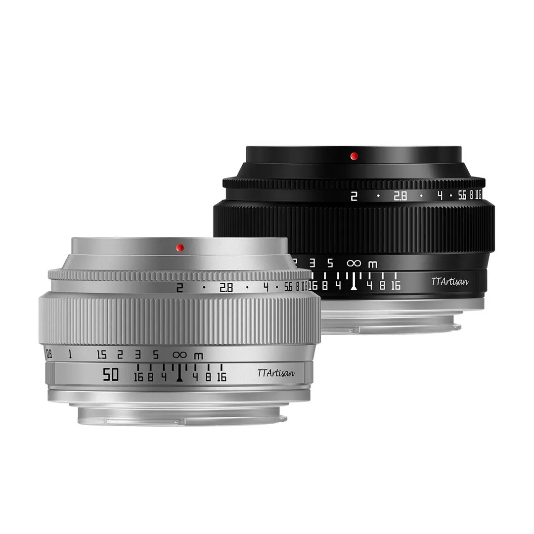 TTArtisan 50mm f/2 鏡頭(Sony E / Nikon Z / Fujifilm X / L Mount)