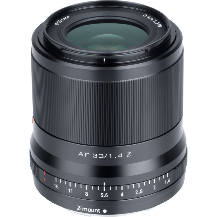 Viltrox 唯卓 AF 33mm f/1.4 Z Lens for Nikon Z APSC 自動對焦鏡頭