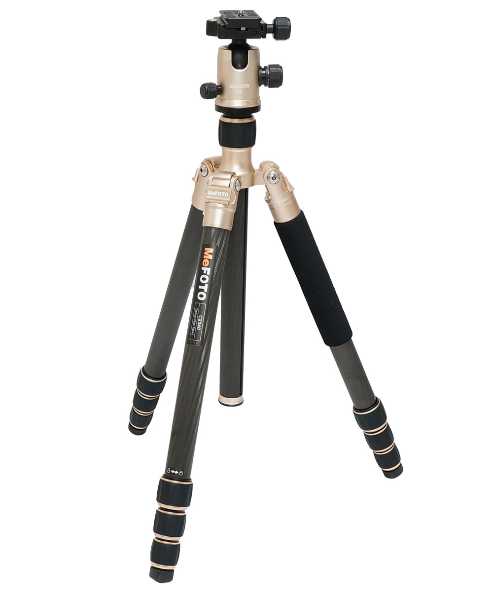 Mefoto C2340Q2 碳纖維腳架連雲台套裝 (可拆獨腳架)