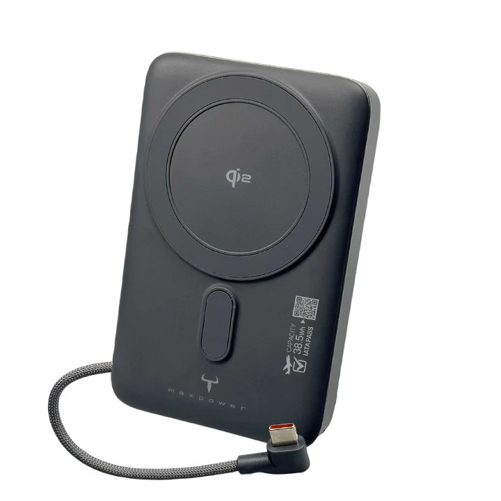 牛魔王GQ580S+ 10,000mAh Qi2 磁力無線外置充電器(2026 CCC 認證)