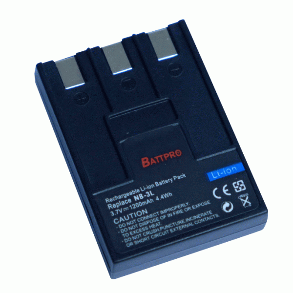 BattPro Canon NB-3L 相機代用電池