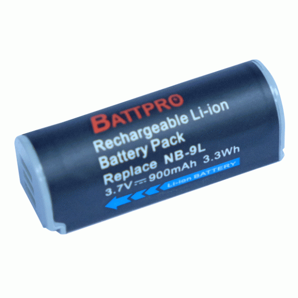 BattPro Canon NB-9L 相機代用電池