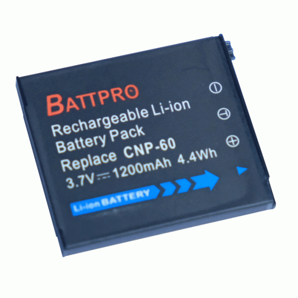 BattPro Casio NP-60 相機代用電池