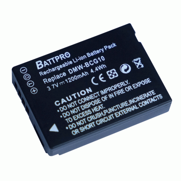 BattPro Panasonic DMW-BCG10E 相機代用電池