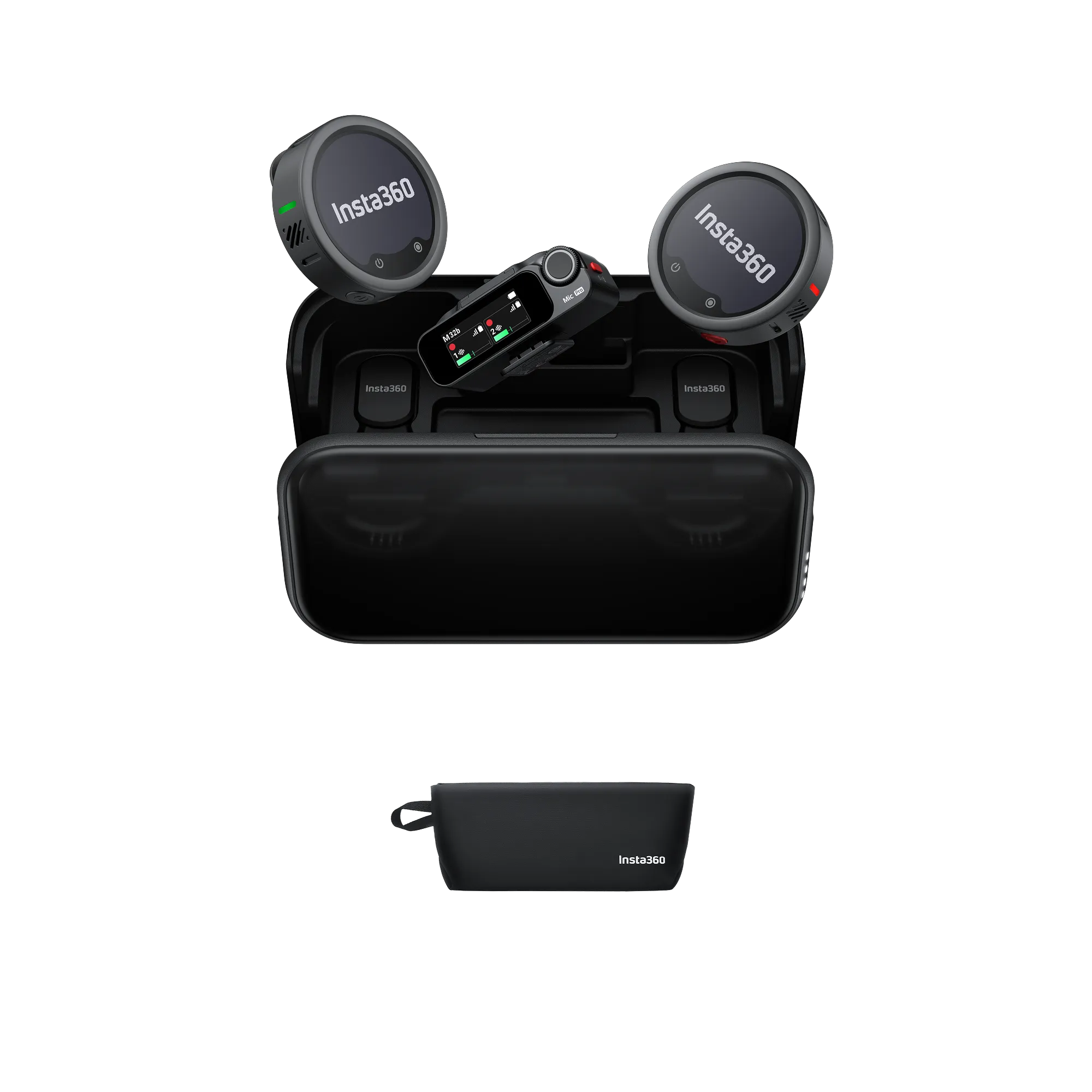 Insta360 Mic Pro  (2 TX + 1 RX) 無線收音器
