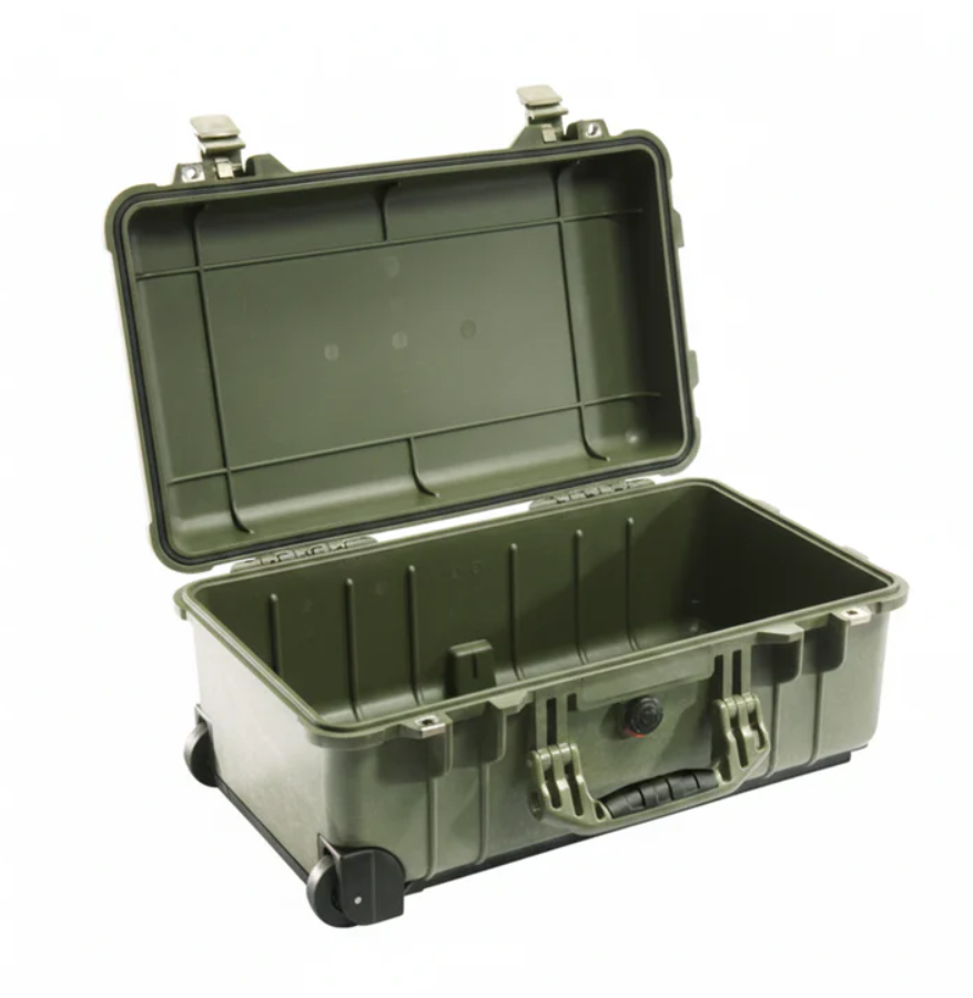 Pelican 1510 NF Green 空箱器材安全箱
