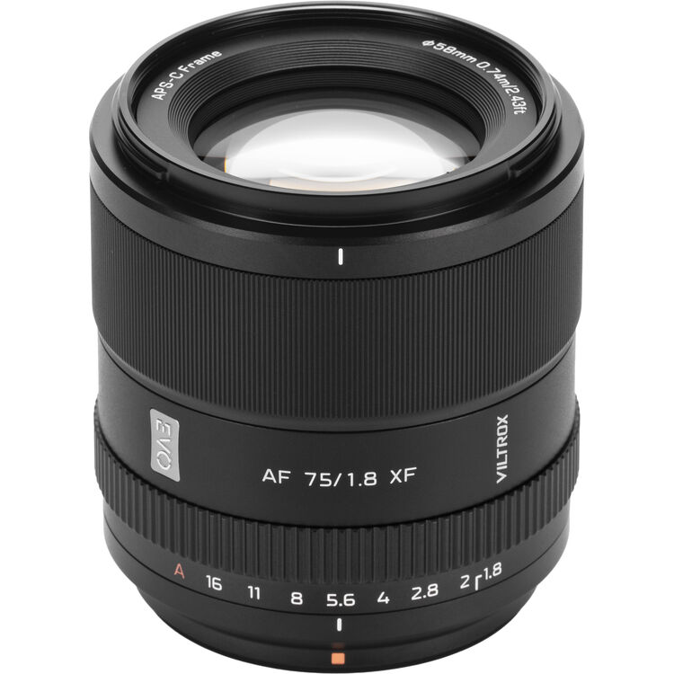 Viltrox AF 75mm F1.8 EVO Lens Fujifilm X 中長焦自動鏡頭