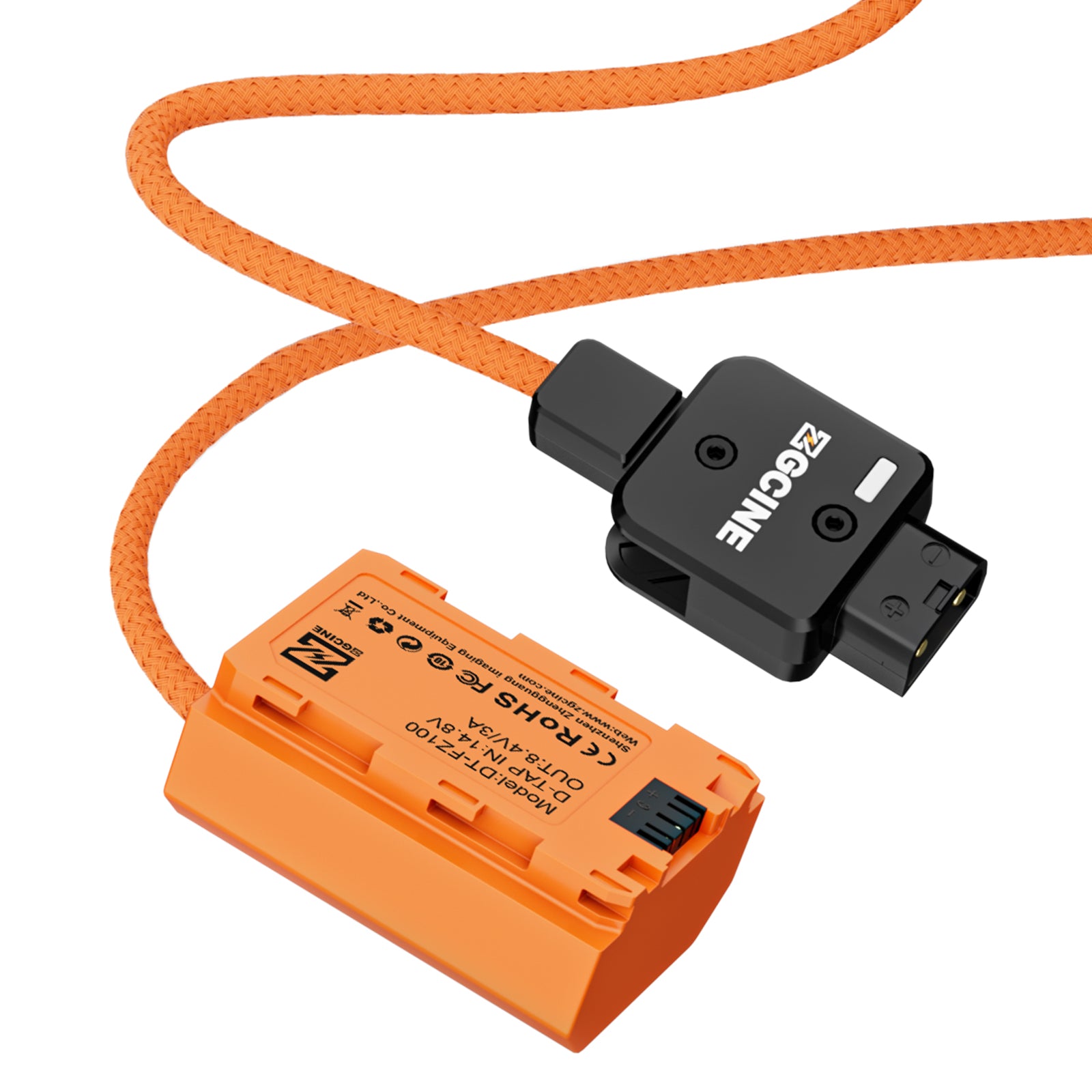 ZGCINE DT-FZ100 D-Tap to FZ100 Dummy Battery Cable 假電供電線