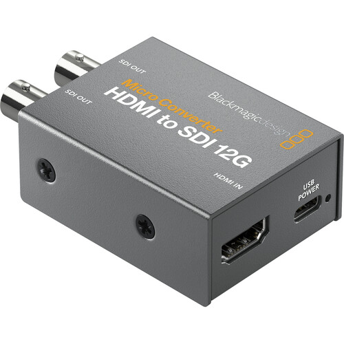 Blackmagic Design Micro Converter HDMI to SDI 12G with Power Supply