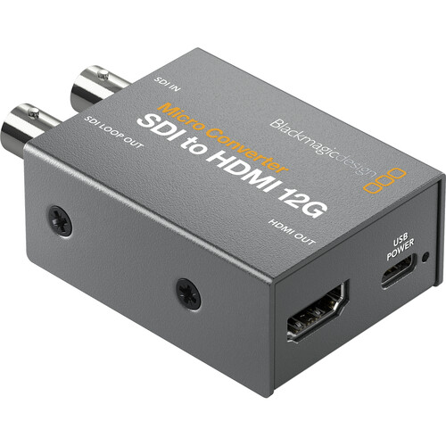 Blackmagic Design Micro Converter SDI to HDMI 12G without Power Supply