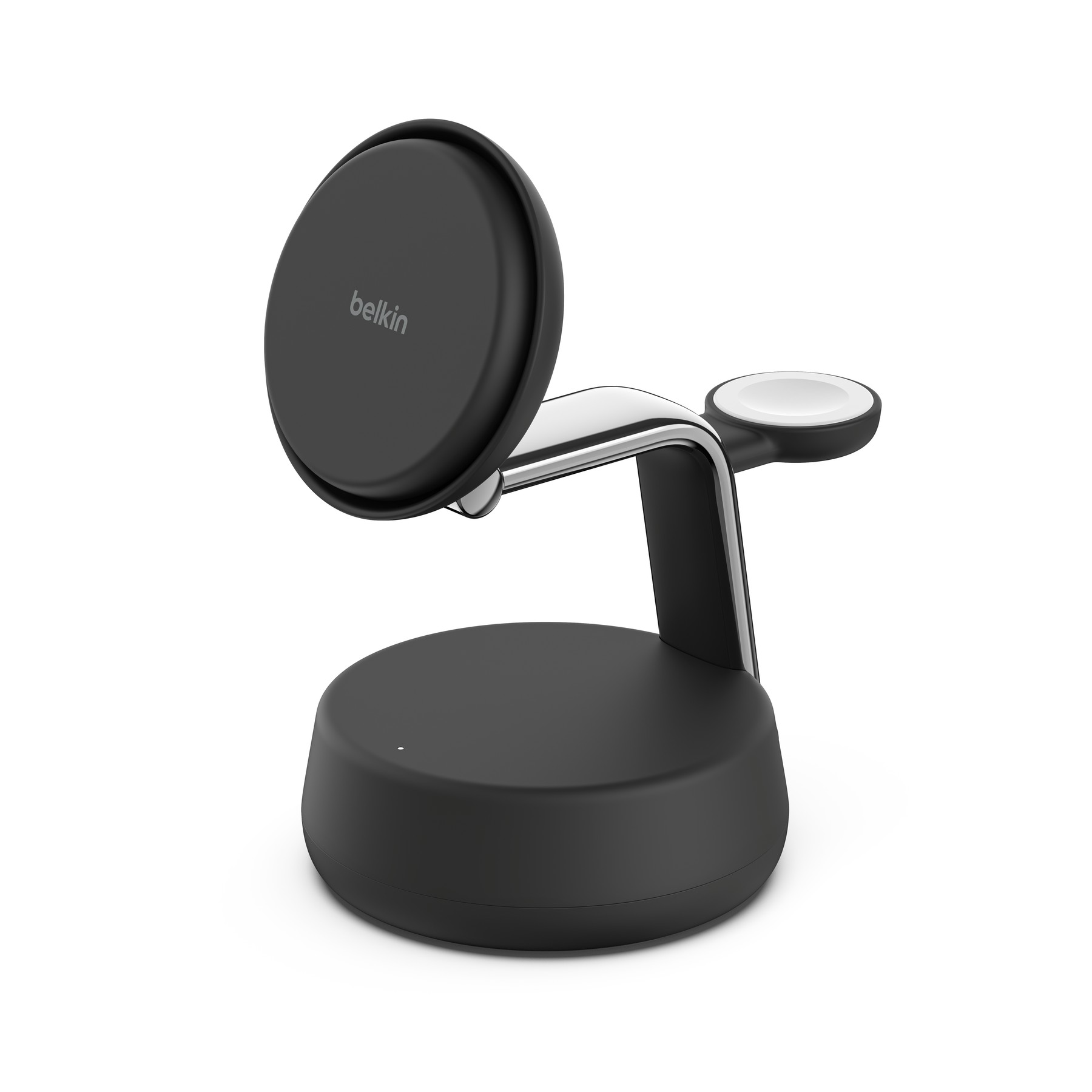 Belkin UltraCharge Pro Qi2 25W 3合1磁吸充電座 (Charcoal)