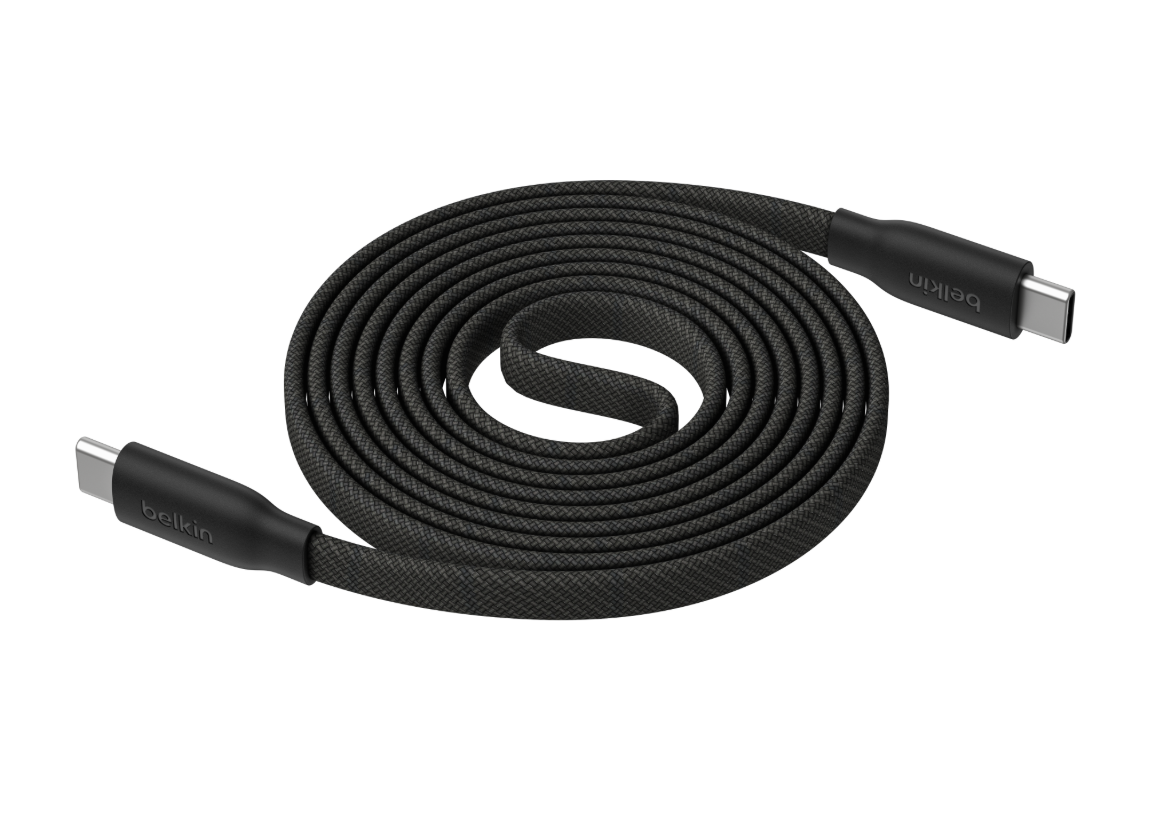 Belkin BoostCharge Pro 240W 磁吸 USB-C 充電線 1M (Black)