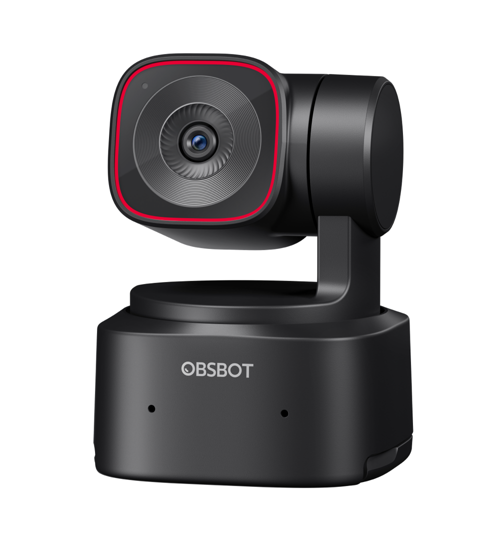 OBSBOT Tiny 3 Lite AI-Powered Spatial Audio 4K PTZ Webcam