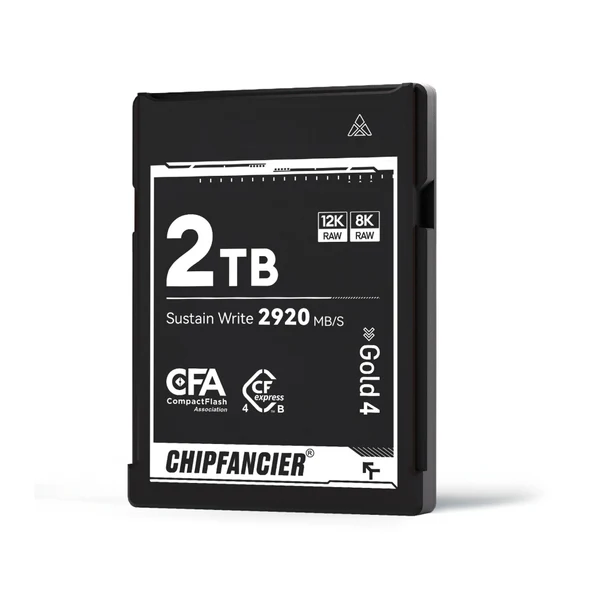 CHIPFANCIER x Mediastorm CFexpress Type B 4.0 Gold 記憶卡 (2TB)