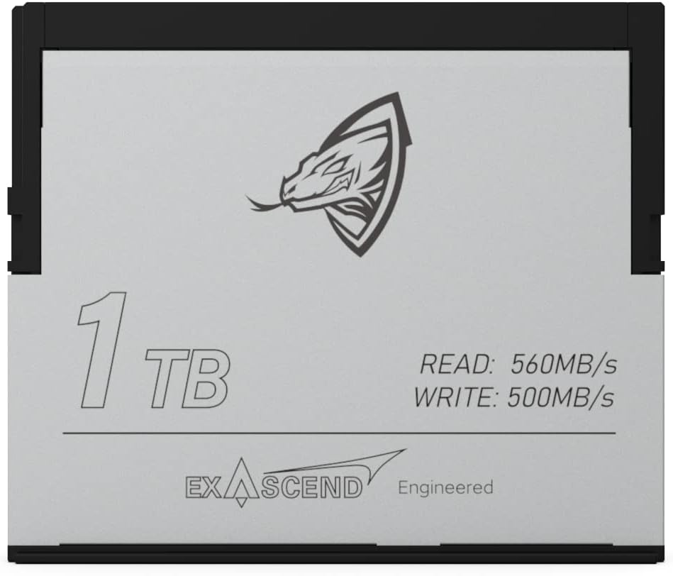 Exascend Archon CFast Memory Card 2.0 記憶卡 (1TB)