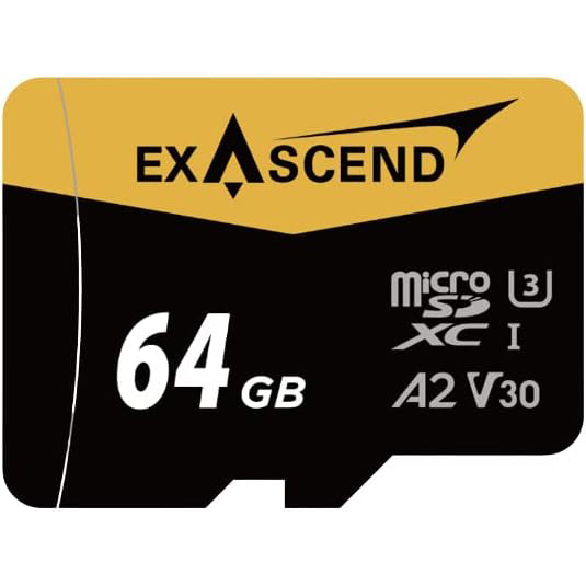 Exascend Catalyst UHS-I V30 Micro SD Card 記憶卡 (64GB)