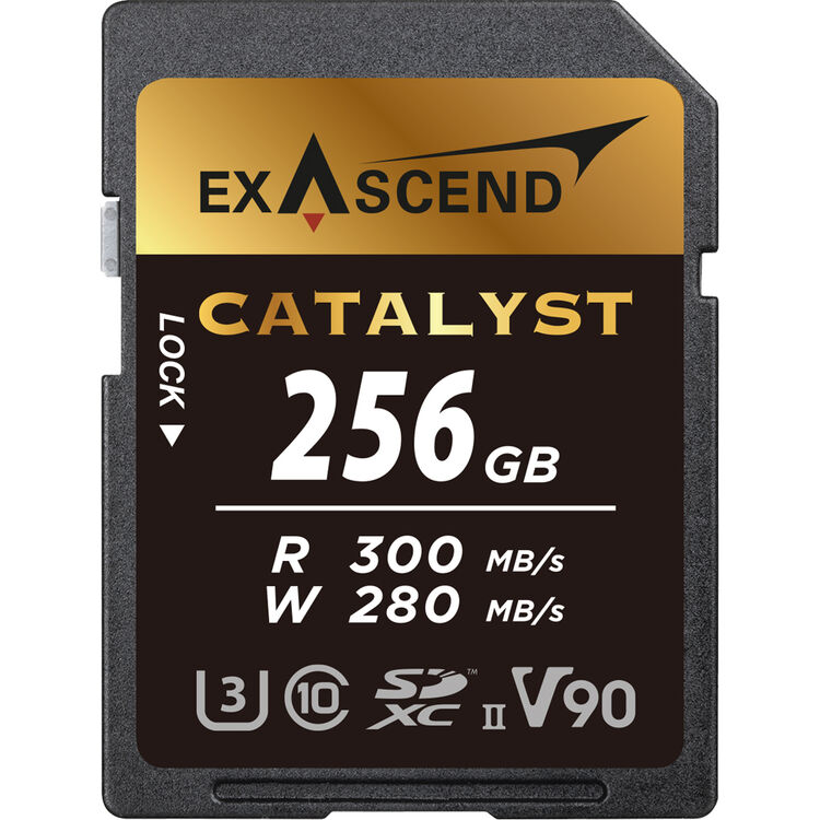 Exascend Catalyst UHS-II V90 SD Card 記憶卡 (256GB)