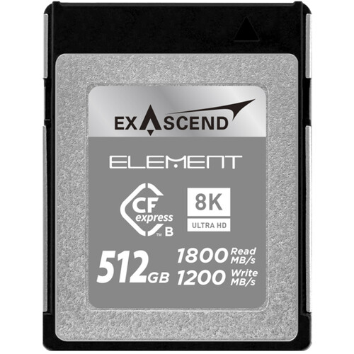 Exascend Element 2.0 CFexpress Type B Memory Card 記憶卡 (512GB)