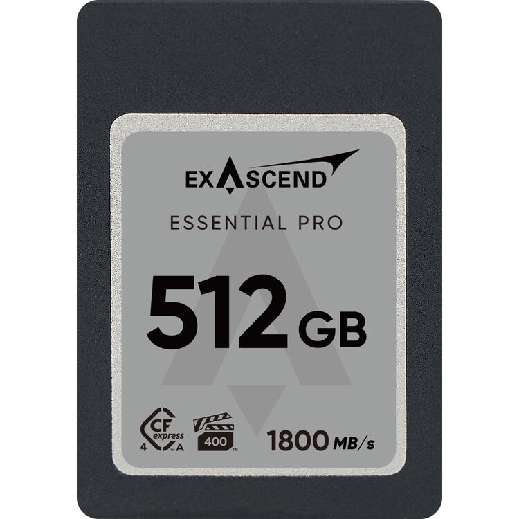 Exascend Essential Pro 4.0 CFexpress Type A Memory Card 記憶卡 (512GB)