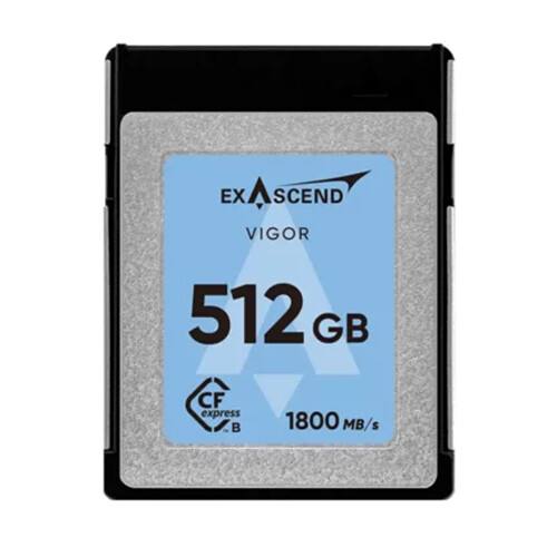 Exascend Vigor 2.0 CFexpress Type B Memory Card 記憶卡 (512GB)