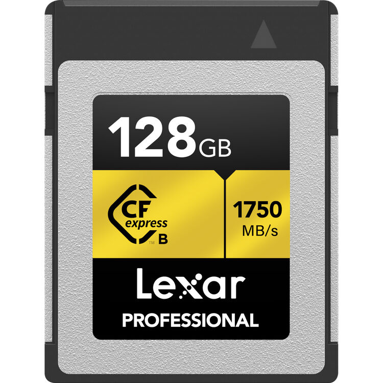 Lexar Professional CFexpress Type B Card Gold Series 記憶卡 (128GB)