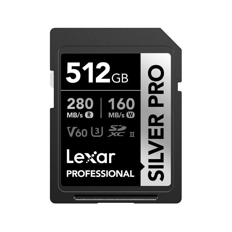 Lexar Professional SILVER PRO SDXC UHS-II Card 記憶卡 (512GB)