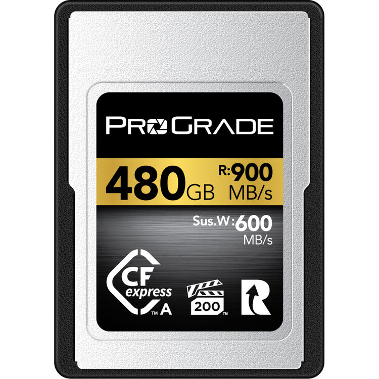 ProGrade Digital CFexpress 2.0 Type A Memory Card Gold 記憶卡 (480GB)