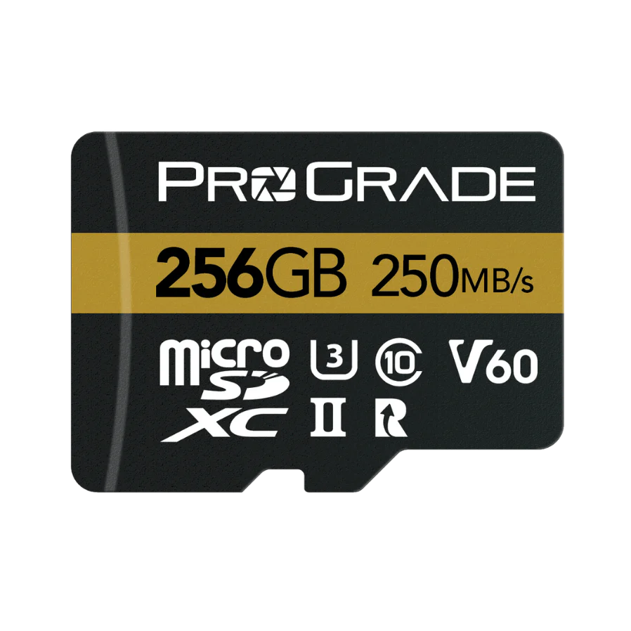 ProGrade Digital microSDXC UHS-II V60 Memory Card 250MBps 記憶卡 (256GB)