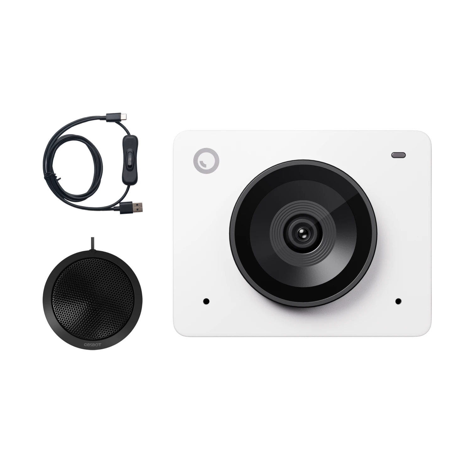 OBSBOT Meet SE AI-Powered Full HD Webcam Combo (Cloud White)