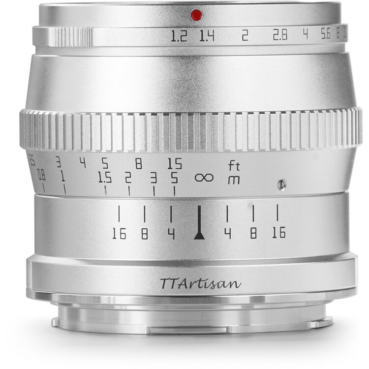 TTArtisan 銘匠 50mm F1.2 APS-C Lens 鏡頭 (L Mount 銀色)