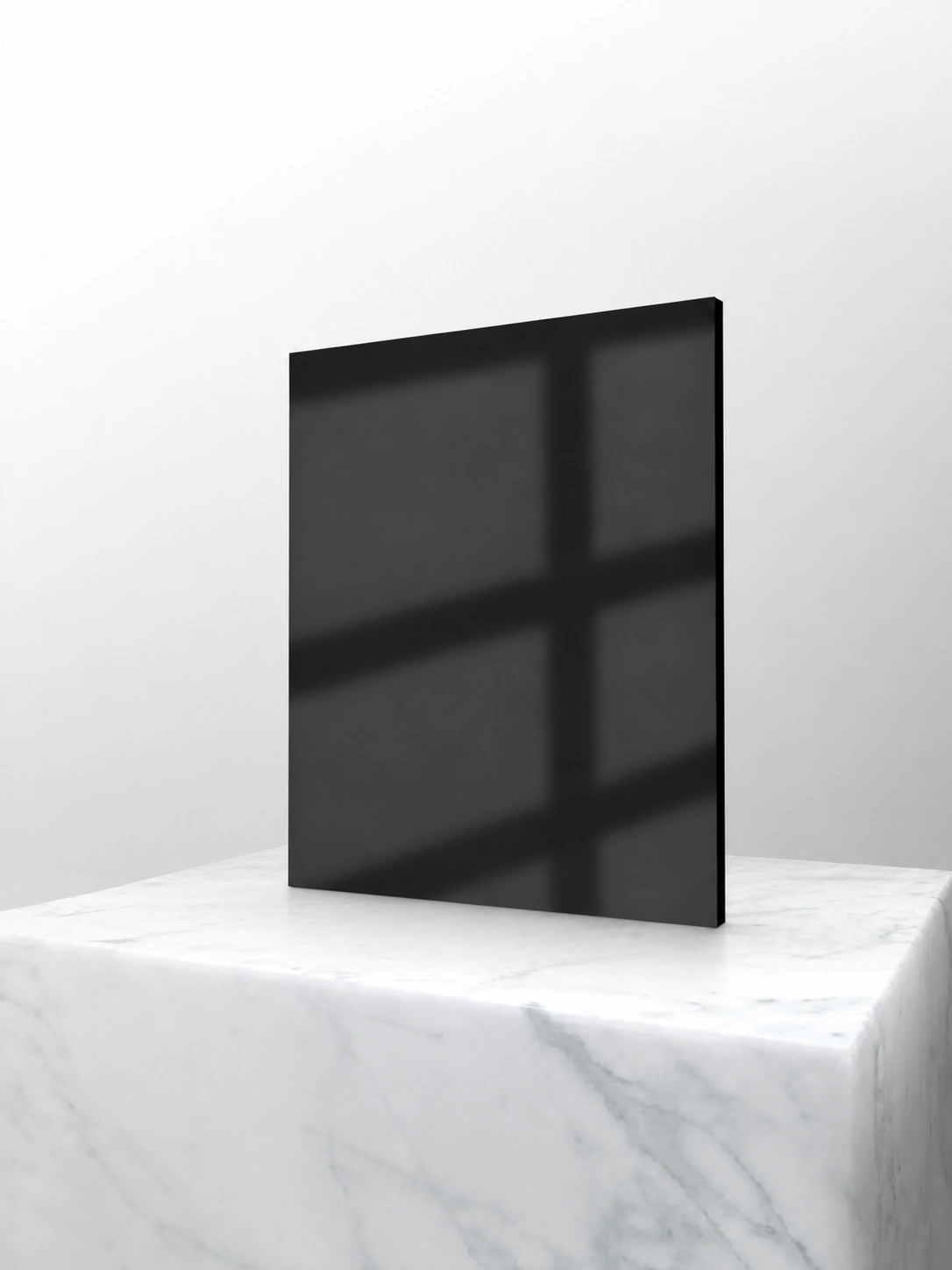 Selens Tempered Glass Reflection Board Black 黑色鋼化倒影板 40 x 40cm