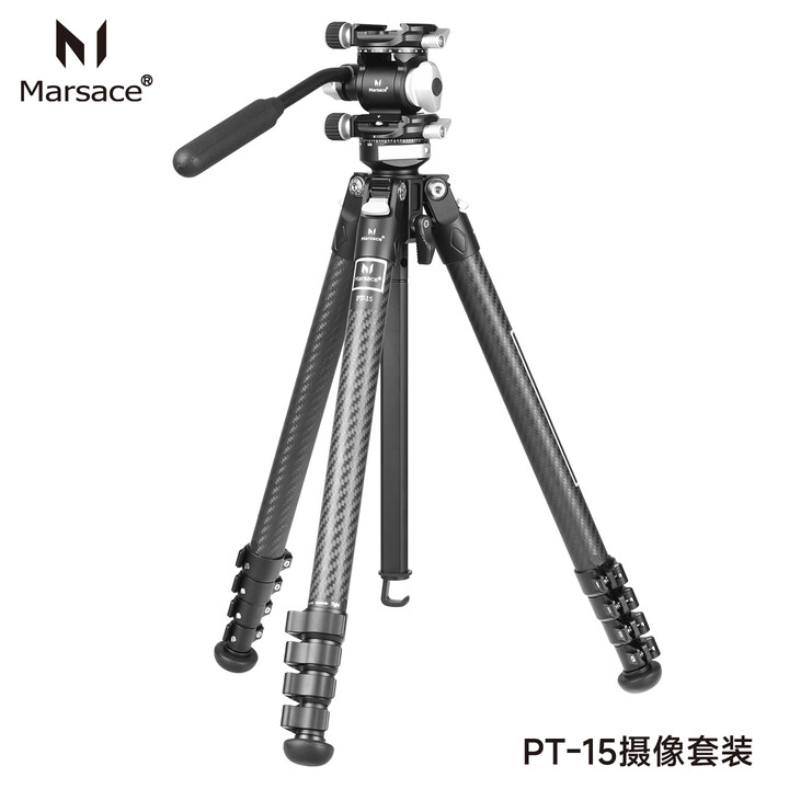 Marsace 馬小路 PT-15 Video Tripod Kit 攝像三腳架套裝