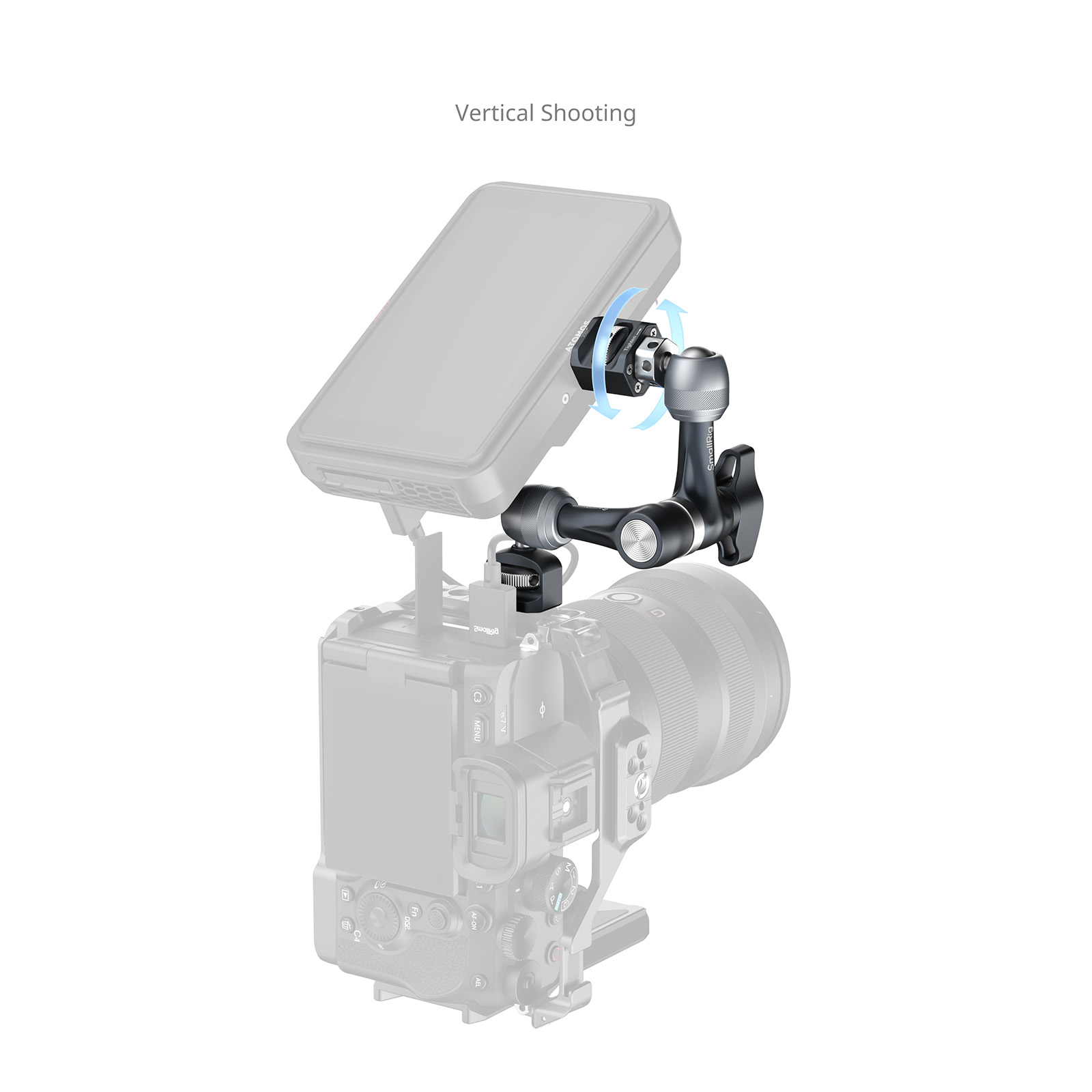 SmallRig 6317 Magic Arm Support with 1/4"-20 Locating Screw 魔術臂支架
