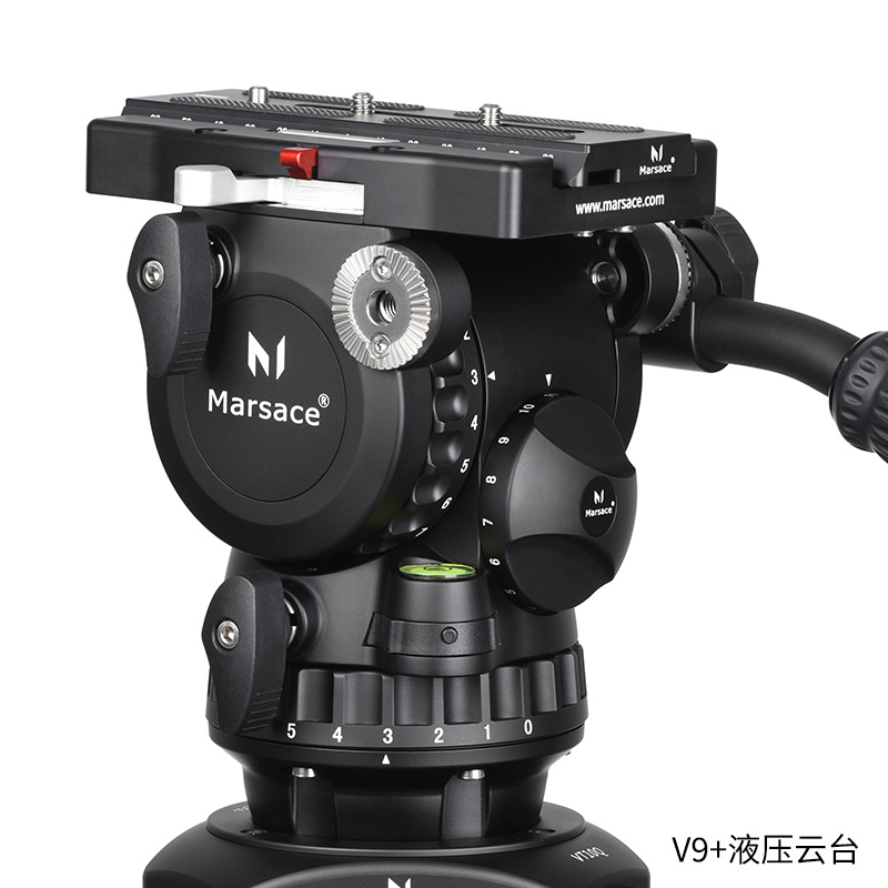 Marsace 馬小路 V9+ Fluid Video Head 液壓攝錄雲台