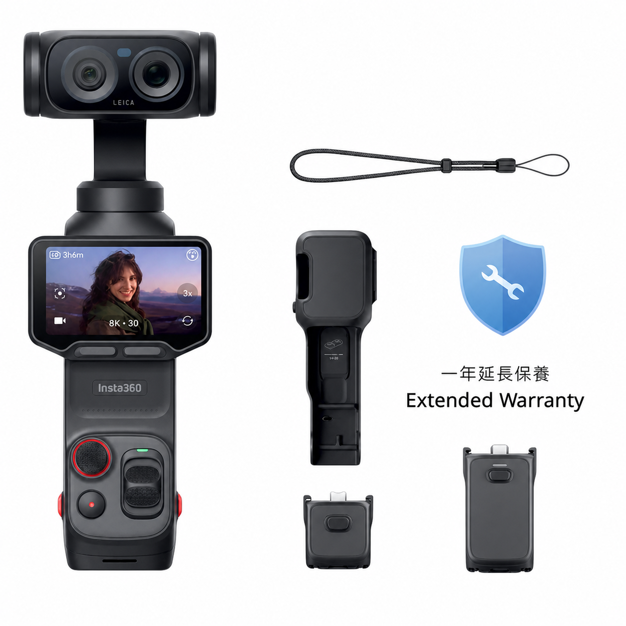Insta360 Luna Ultra Get Set Kit 雲台相機套裝 (Cosmic Black)
