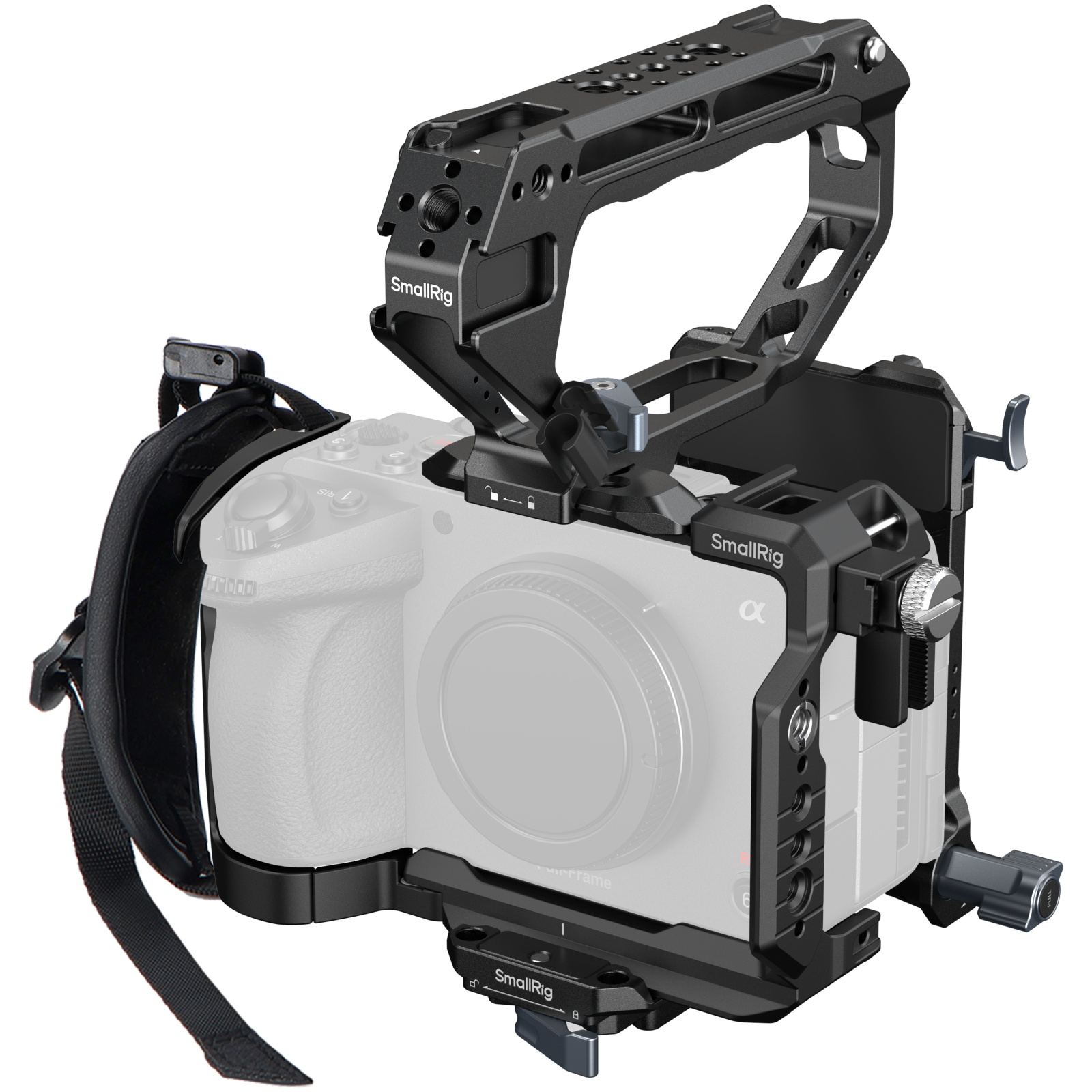 SmallRig 6779 HawkLock Handheld Cage Kit with V-Mount Plate for Sony FX5 手持套籠連電池板