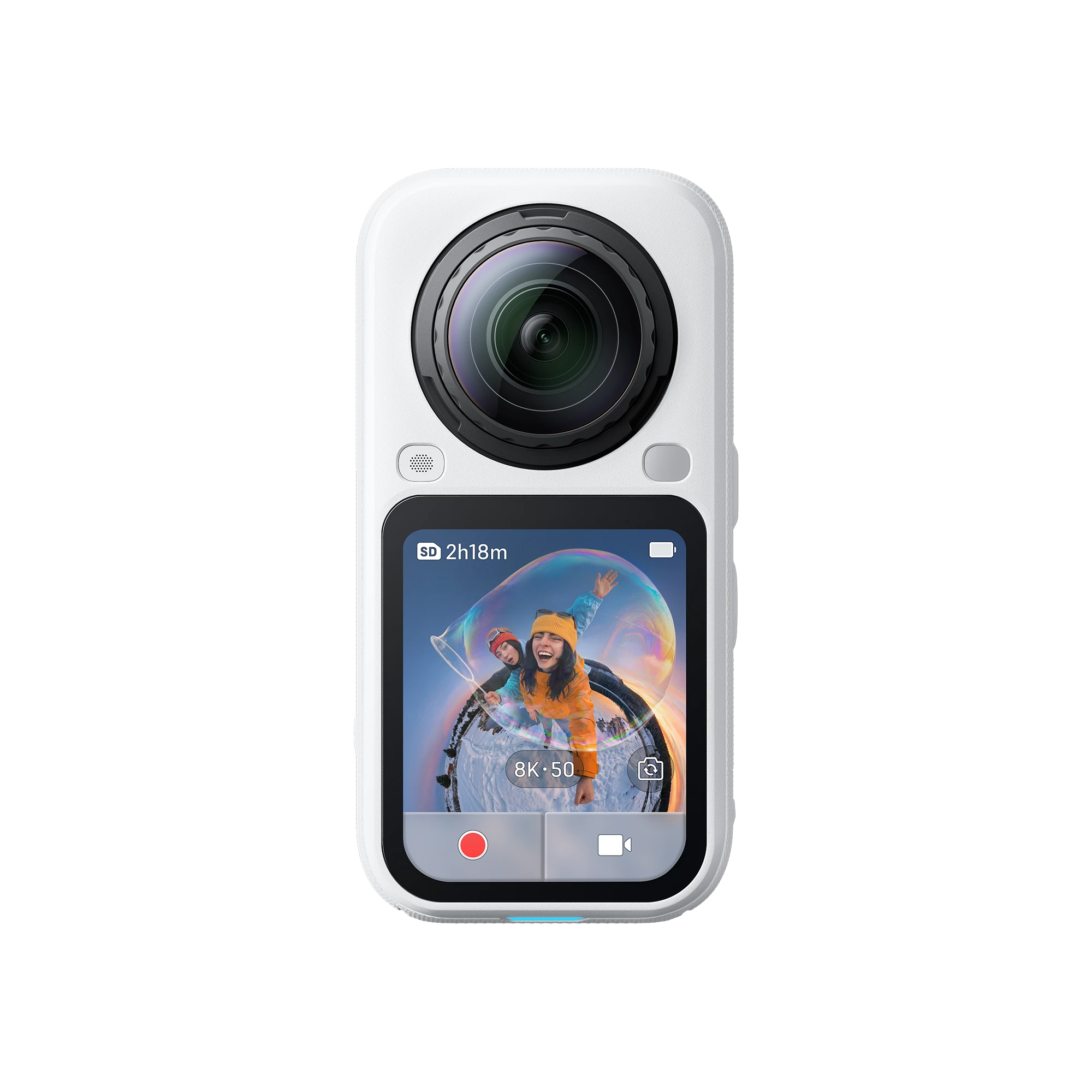Insta360 X6 8K Action Cam 全景運動相機標準套裝 (雪山白)