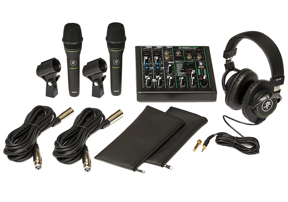 Mackie Performer Bundle Mixer and Microphone Package