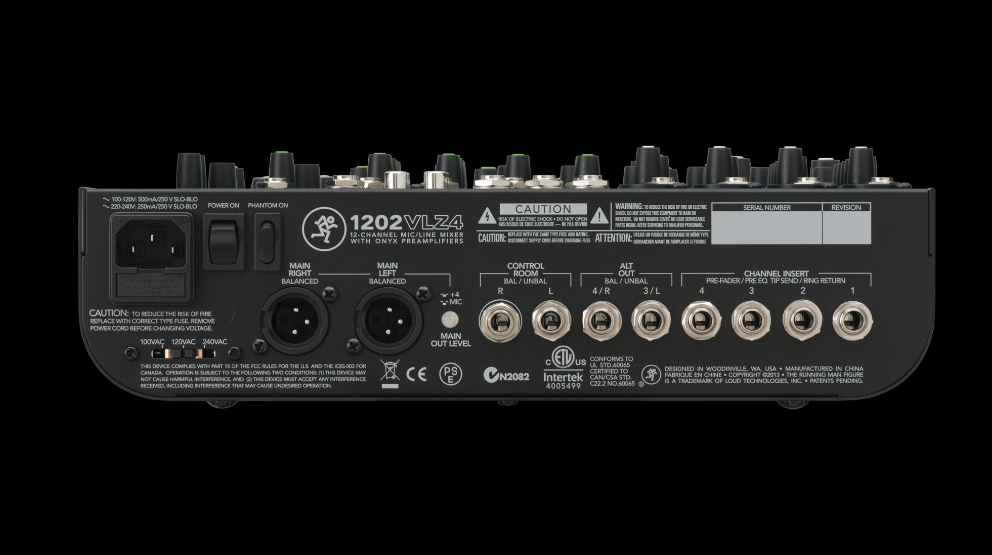 Mackie 1202VLZ4 12-CH Compact Mixer