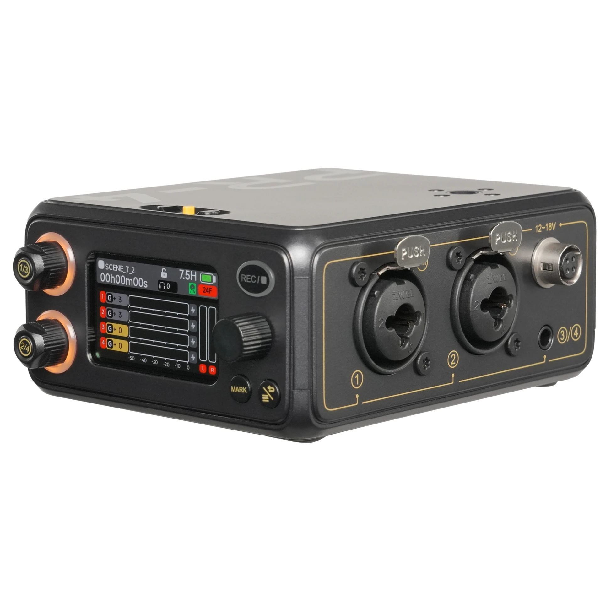 Deity PR-4 4-Input / 6-Track 32-Bit Float Field Recorder 四輸入六軌現場錄音機