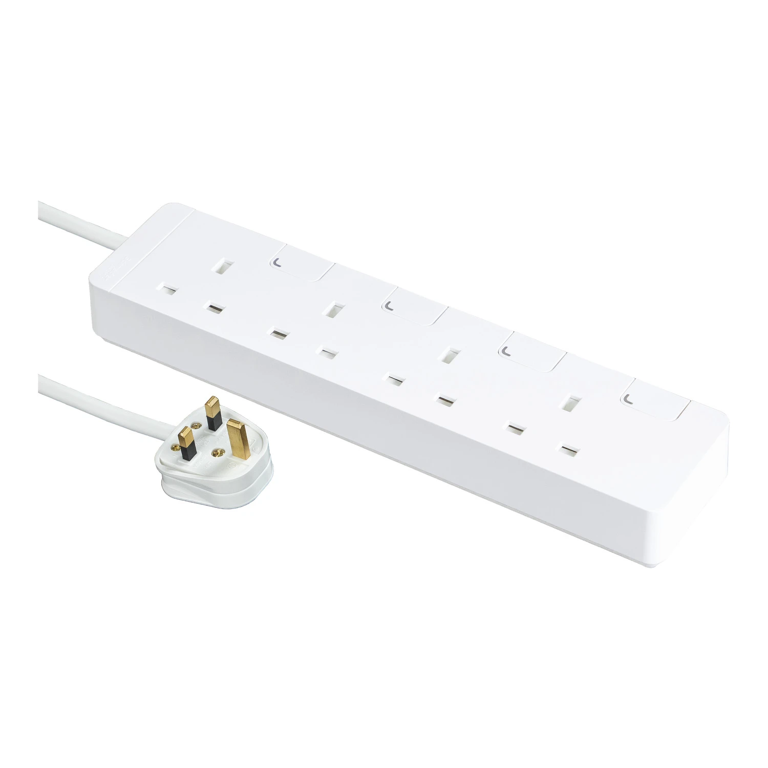 Schneider Electric 施耐德電氣 TSH34_3_WE_C5 AvatarOn Extend Extension Socket 四位獨立開關安全插座 (白色)