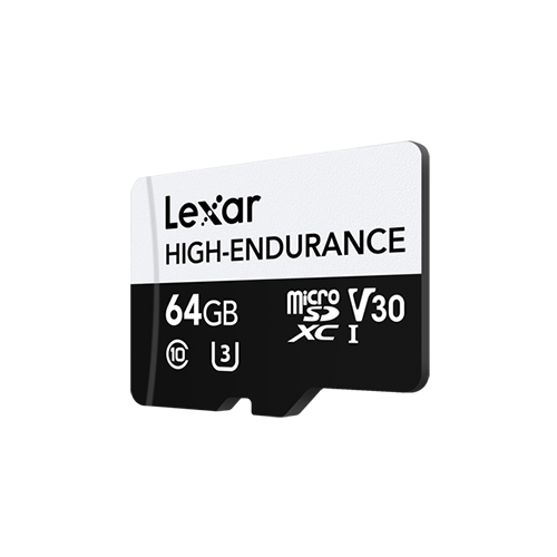 Lexar High-Endurance microSDXC UHS-I Card 記憶卡 (64GB)